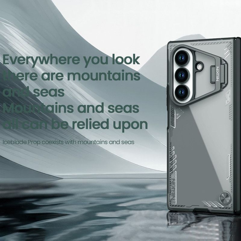 Coque Samsung Galaxy Z Fold 7 Iceblade Prop Series avec Support et Cadre pour Objectif