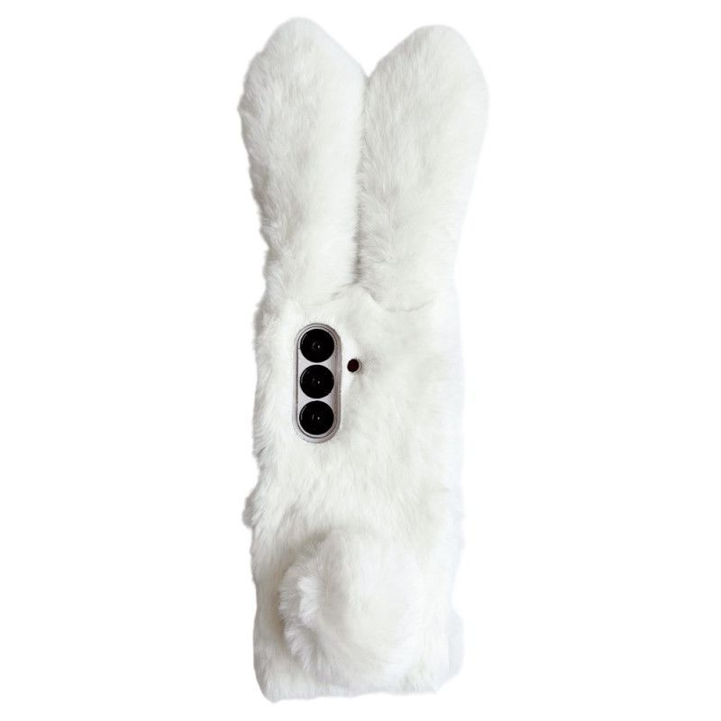Coque Samsung Galaxy Z Fold 7 Oreilles de Lapin en Peluche