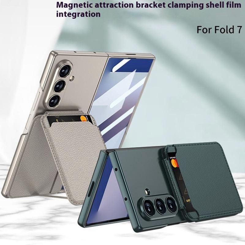 Coque Samsung Galaxy Z Fold 7 Porte-Cartes Amovible et Support intégré