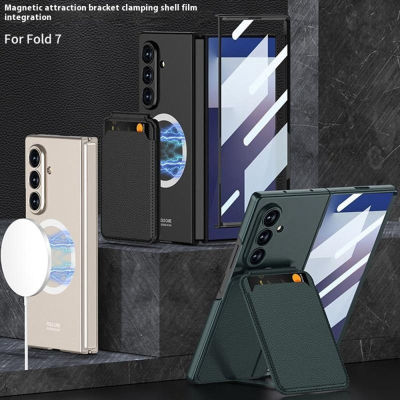 Coque Samsung Galaxy Z Fold 7 Porte-Cartes Amovible et Support intégré