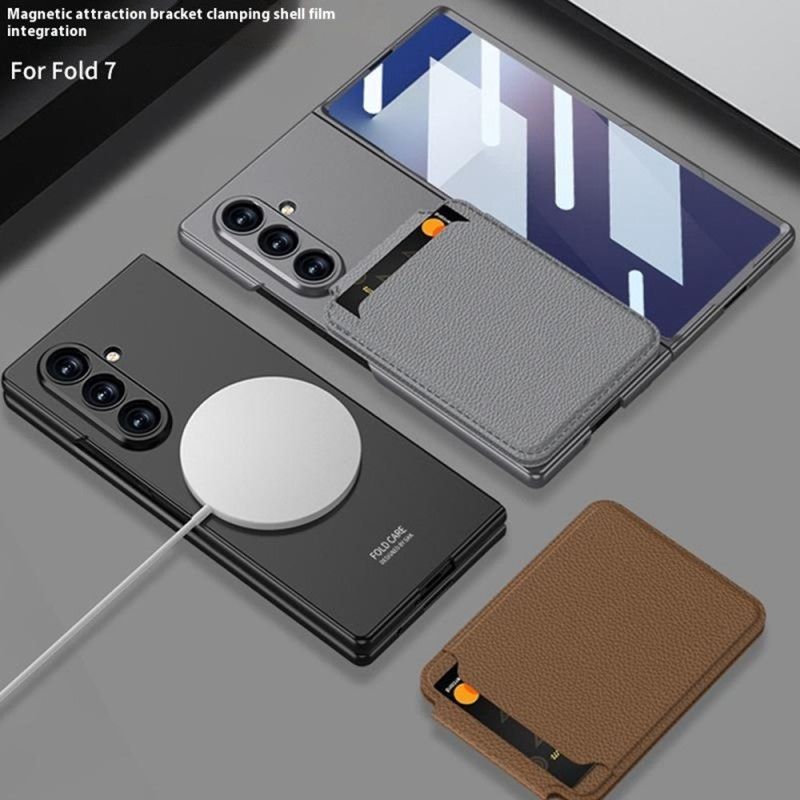 Coque Samsung Galaxy Z Fold 7 Porte-Cartes Amovible et Support intégré