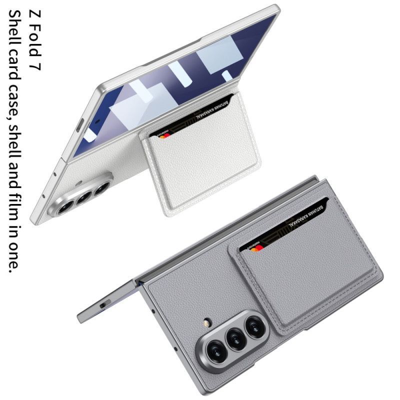 Coque Samsung Galaxy Z Fold 7 Porte-Cartes et Support GKK