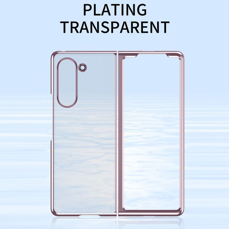 Coque Samsung Galaxy Z Fold 7 Rebord Effet Métal