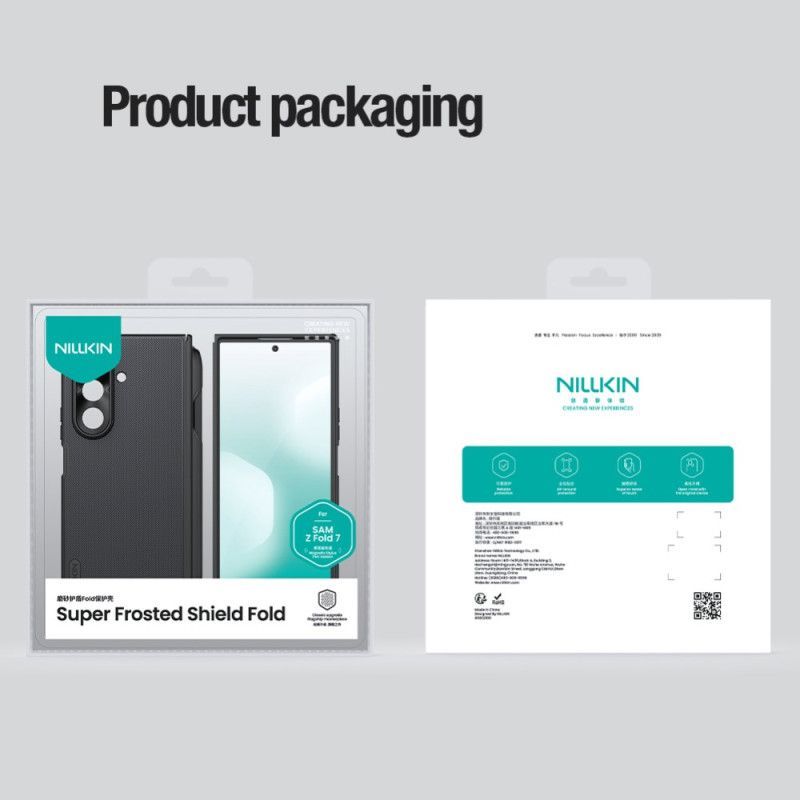 Coque Samsung Galaxy Z Fold 7 Super Frosted Shield Series NILLKIN