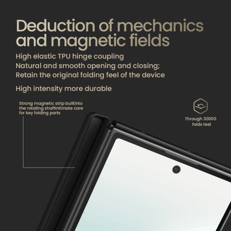 Coque Samsung Galaxy Z Fold 7 Support et Compatibilité MagSafe NILLKIN