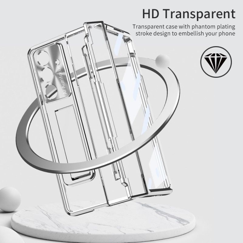 Coque Samsung Galaxy Z Fold7 5G Compatible Magsafe avec Support et Film Protecteur