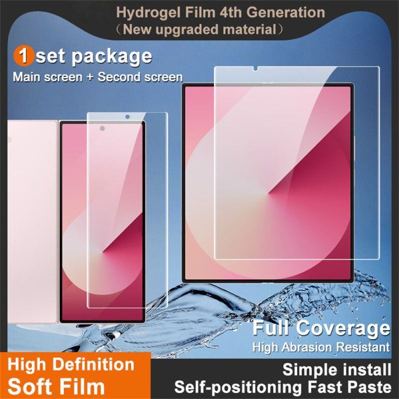 Films de Protection Écran Intérieur et Extérieur Samsung Galaxy Z Fold 7 IMAK