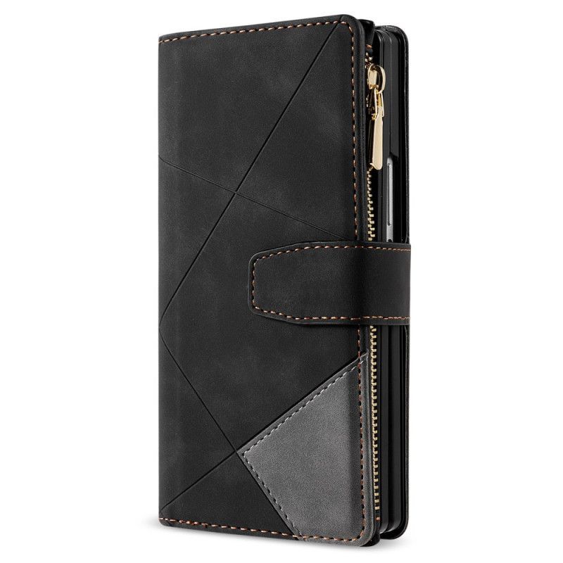 Housse Samsung Galaxy Z Fold 7 Portefeuille Bicolore