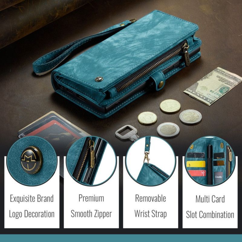 Housse Samsung Galaxy Z Fold 7 Portefeuille Détachable CASEME