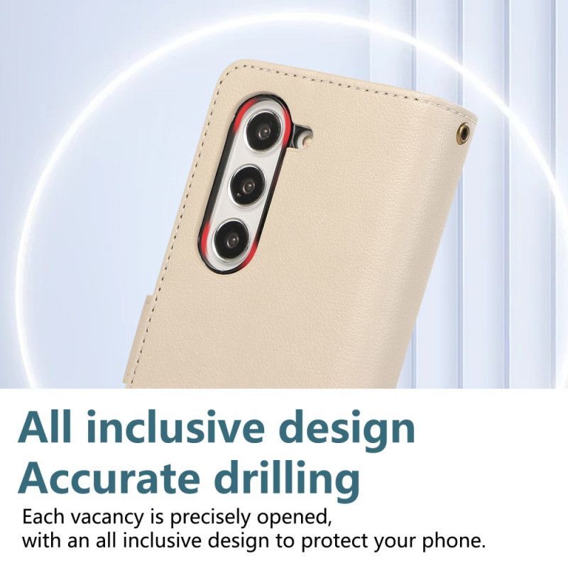 Housse Samsung Galaxy Z Fold 7 Portefeuille à Lanière