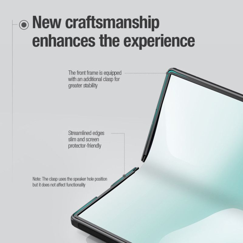 Super Frosted Shield Fold pour Samsung Galaxy Z Fold 7 Super Frosted Shield Fold Series NILLKIN