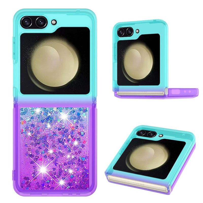 Coque pSamsung Galaxy Z Flip 7 FE / Z Flip 6 Paillettes Gradient