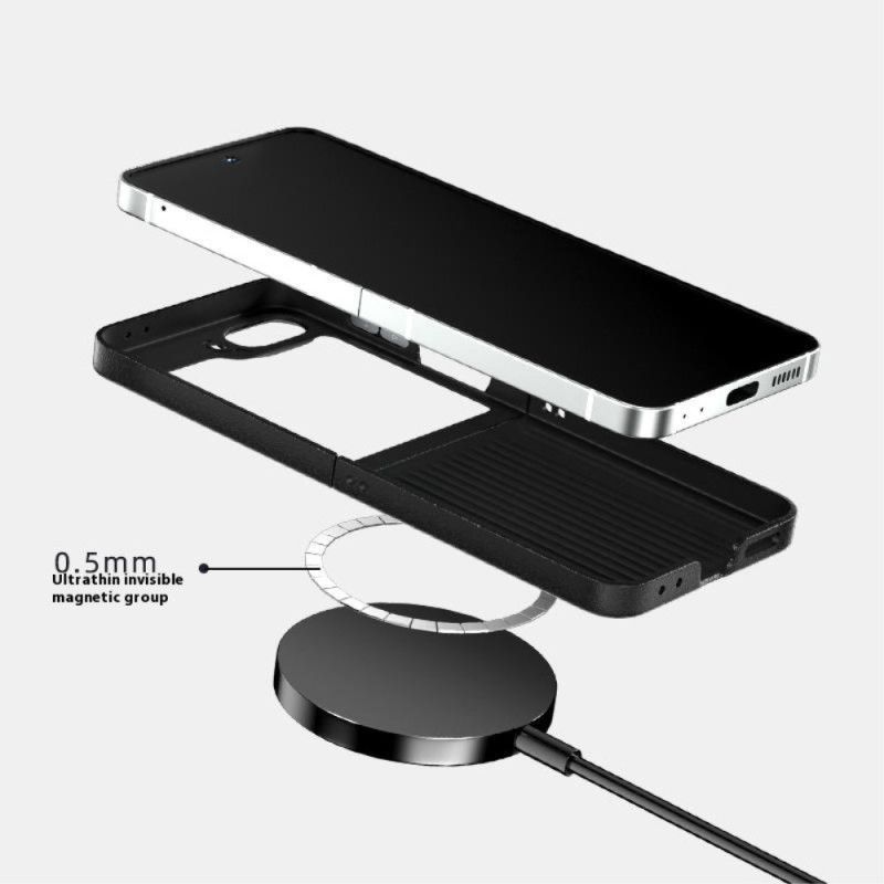 Coque Samsung Galaxy Z Flip 7 FE 5G / Z Flip 6 5G Compatible MagSafe Motif Cerf