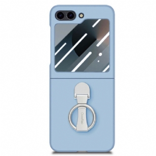 Coque Samsung Galaxy Z Flip 7 FE / Z Flip 6 Anneau-Support et Protecteur Écran Arrière