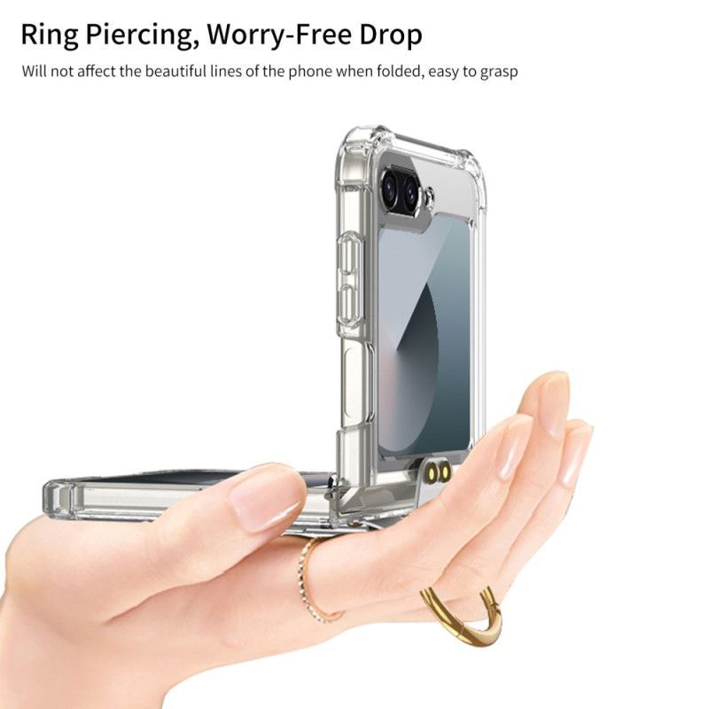 Coque Samsung Galaxy Z Flip 7 FE / Z Flip 6 Anneau-Support et Stylet