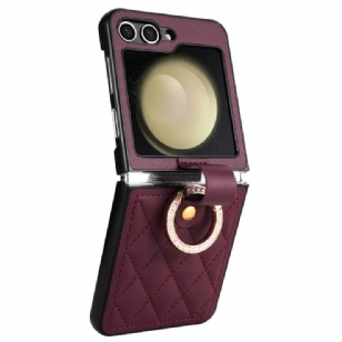 Coque Samsung Galaxy Z Flip 7 FE / Z Flip 6 Classique Matelassée