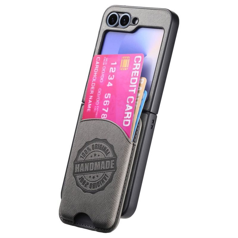 Coque Samsung Galaxy Z Flip 7 FE / Z Flip 6 Compatible MagSafe Porte-Cartes Détachable
