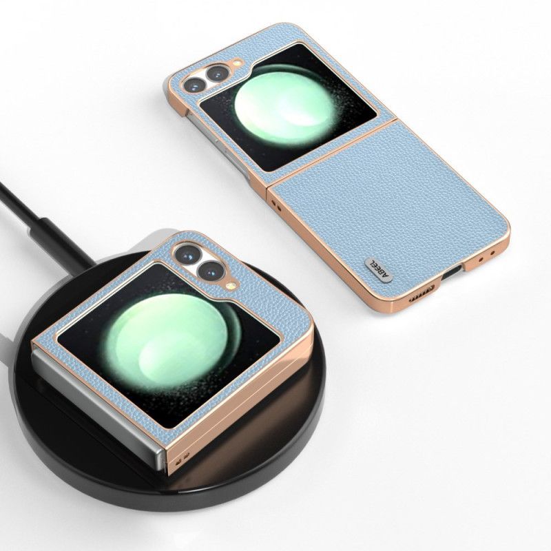 Coque Samsung Galaxy Z Flip 7 FE / Z Flip 6 Cuir ABEEL