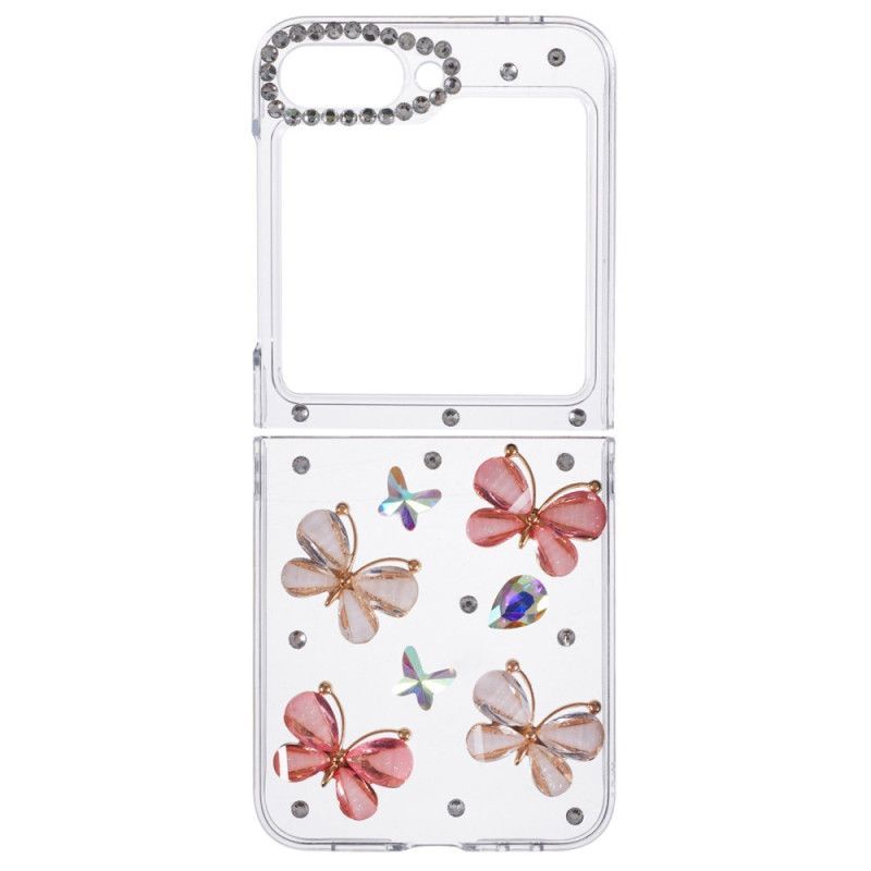 Coque Samsung Galaxy Z Flip 7 FE / Z Flip 6 Décoration Strass