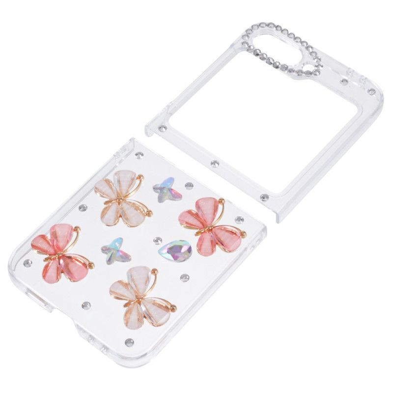 Coque Samsung Galaxy Z Flip 7 FE / Z Flip 6 Décoration Strass