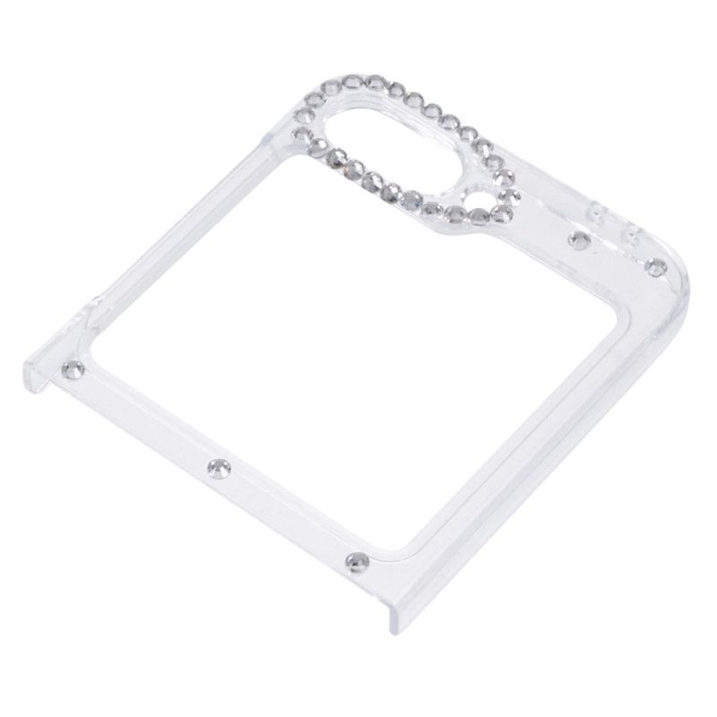 Coque Samsung Galaxy Z Flip 7 FE / Z Flip 6 Décoration Strass