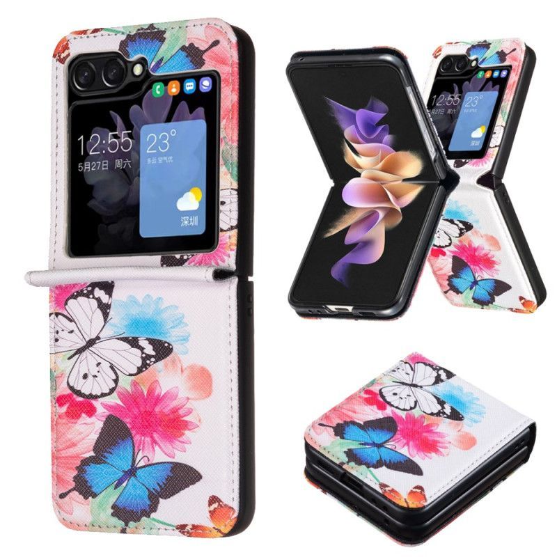 Coque Samsung Galaxy Z Flip 7 FE / Z Flip 6 Deux Papillons