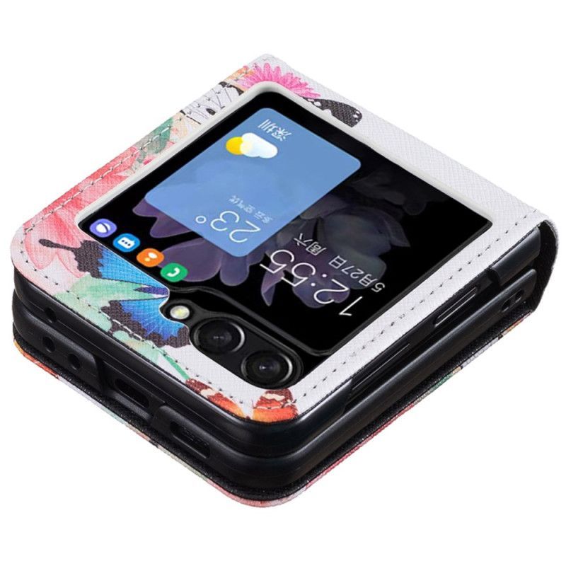 Coque Samsung Galaxy Z Flip 7 FE / Z Flip 6 Deux Papillons