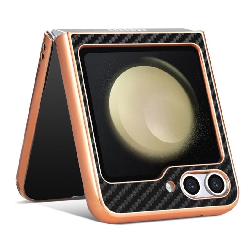 Coque Samsung Galaxy Z Flip 7 FE / Z Flip 6 Fibre Carbone AZNS