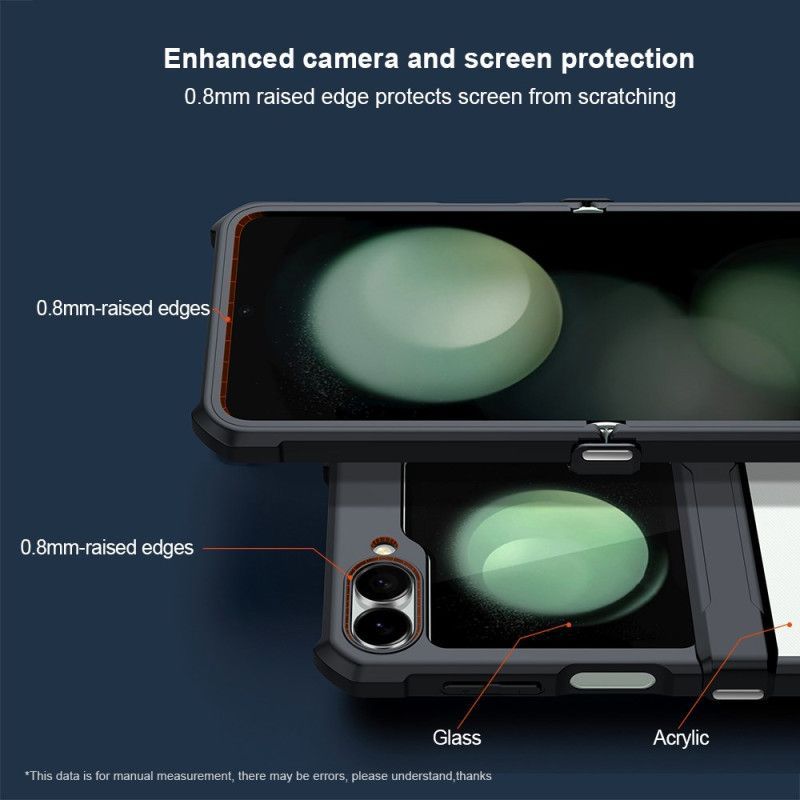 Coque Samsung Galaxy Z Flip 7 FE / Z Flip 6 Film Écran Petit Arrière XUNDD