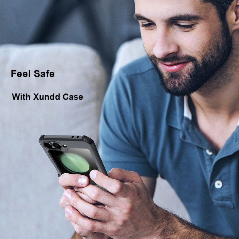 Coque Samsung Galaxy Z Flip 7 FE / Z Flip 6 Film Écran Petit Arrière XUNDD