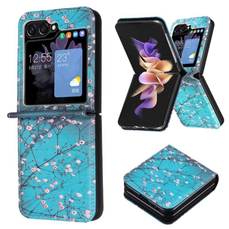 Coque Samsung Galaxy Z Flip 7 FE / Z Flip 6 Fleurs de Prunier