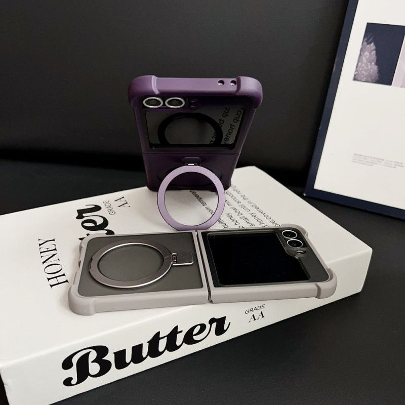 Coque Samsung Galaxy Z Flip 7 FE / Z Flip 6 Magnétique Support Intégré