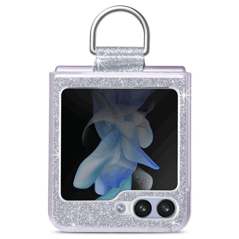 Coque Samsung Galaxy Z Flip 7 FE / Z Flip 6 Paillettes et Strass