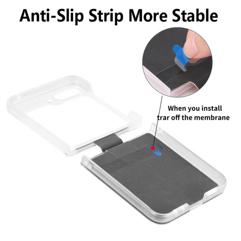 Coque Samsung Galaxy Z Flip 7 FE / Z Flip 6 Paillettes et Strass