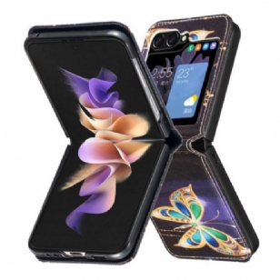 Coque Samsung Galaxy Z Flip 7 FE / Z Flip 6 Papillon Bijoux