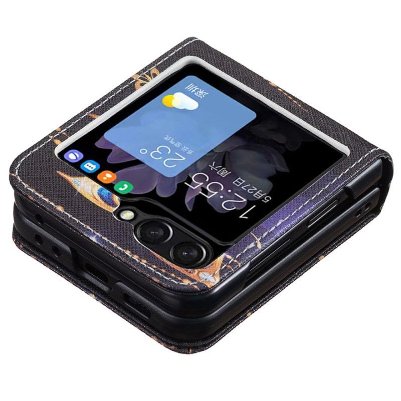 Coque Samsung Galaxy Z Flip 7 FE / Z Flip 6 Papillon Bijoux