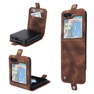 Coque Samsung Galaxy Z Flip 7 FE / Z Flip 6 Porte-Cartes YIKATU
