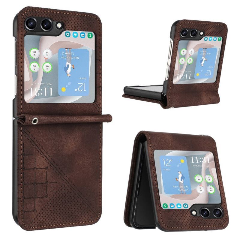 Coque Samsung Galaxy Z Flip 7 FE / Z Flip 6 Portefeuille Motif