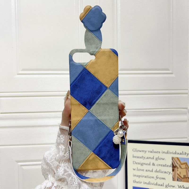 Coque Samsung Galaxy Z Flip 7 FE / Z Flip 6 Rétro avec Fermoir Patte de Chat