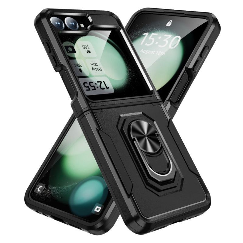 Coque Samsung Galaxy Z Flip 7 FE / Z Flip 6 Robuste avec Anneau-Support