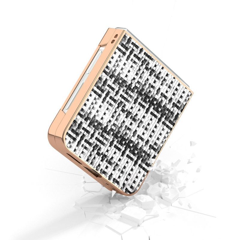 Coque Samsung Galaxy Z Flip 7 FE / Z Flip 6 Simili Cuir Texturé