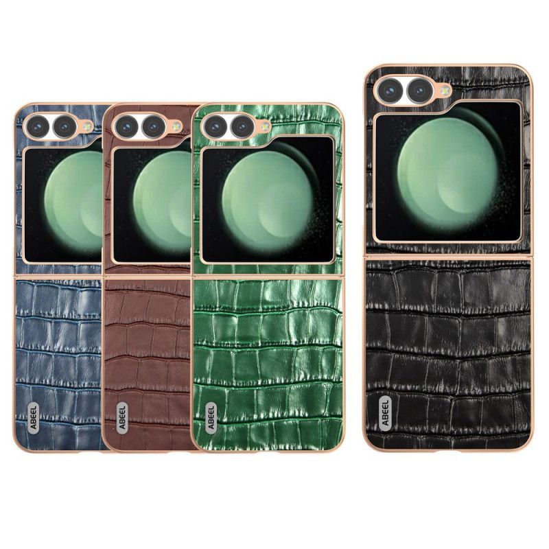 Coque Samsung Galaxy Z Flip 7 FE / Z Flip 6 Style Crocodile