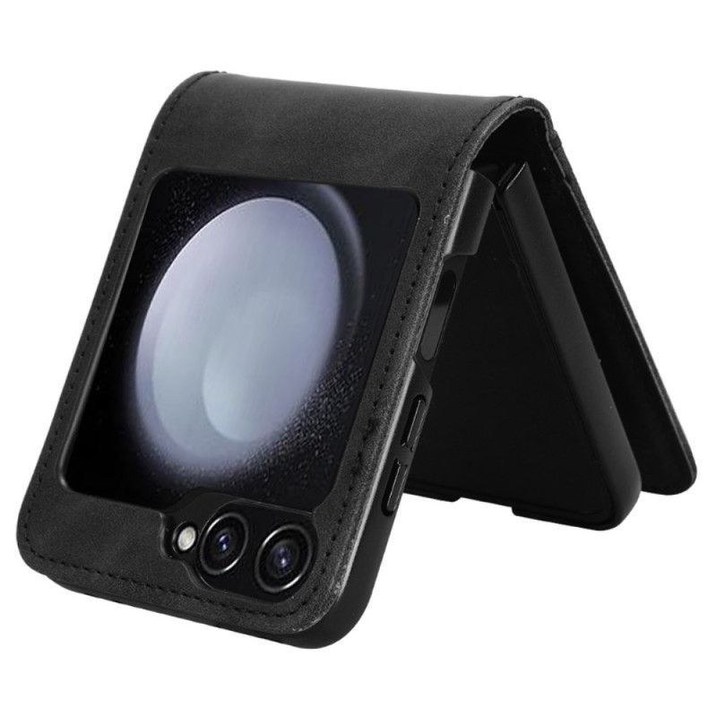Coque Samsung Galaxy Z Flip 7 FE / Z Flip 6 Style Cuir Porte-Cartes