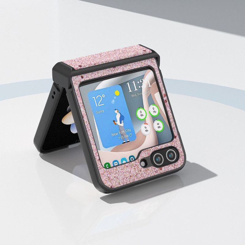 Coque Samsung Galaxy Z Flip 7 FE / Z Flip 6 Surface Scintillante ABEEL