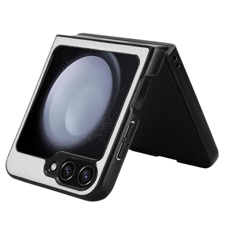 Coque Samsung Galaxy Z Flip 7 FE / Z Flip 6 Texture Fibre Carbone