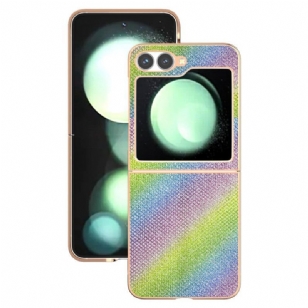 Coque Samsung Galaxy Z Flip 7 FE / Z Flip 6 Texture Strass