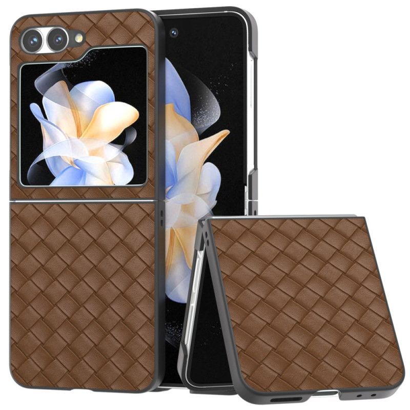 Coque Samsung Galaxy Z Flip 7 FE / Z Flip 6 Texture Tissé