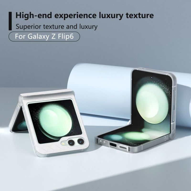 Coque Samsung Galaxy Z Flip 7 FE / Z Flip 6 Texture Tissée