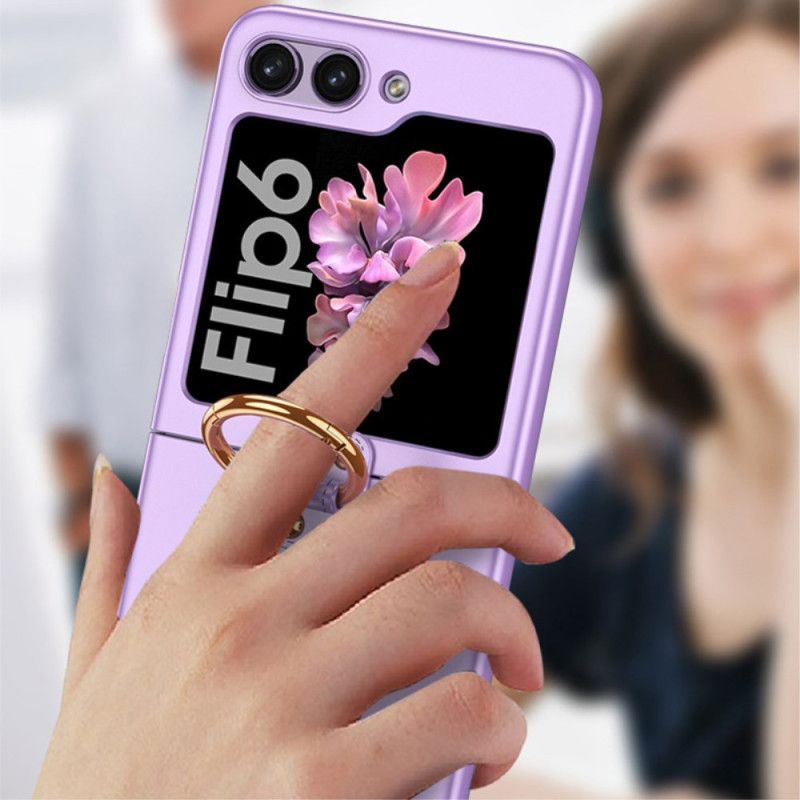 Coque Samsung Galaxy Z Flip 7 FE / Z Flip 6 Ultra Mince et Anneau GKK
