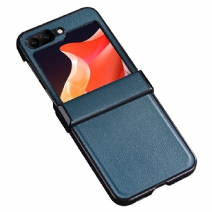 Coque Samsung Galaxy Z Flip 7 FE / Z Flip 6 Ultra Mince Simili Cuir